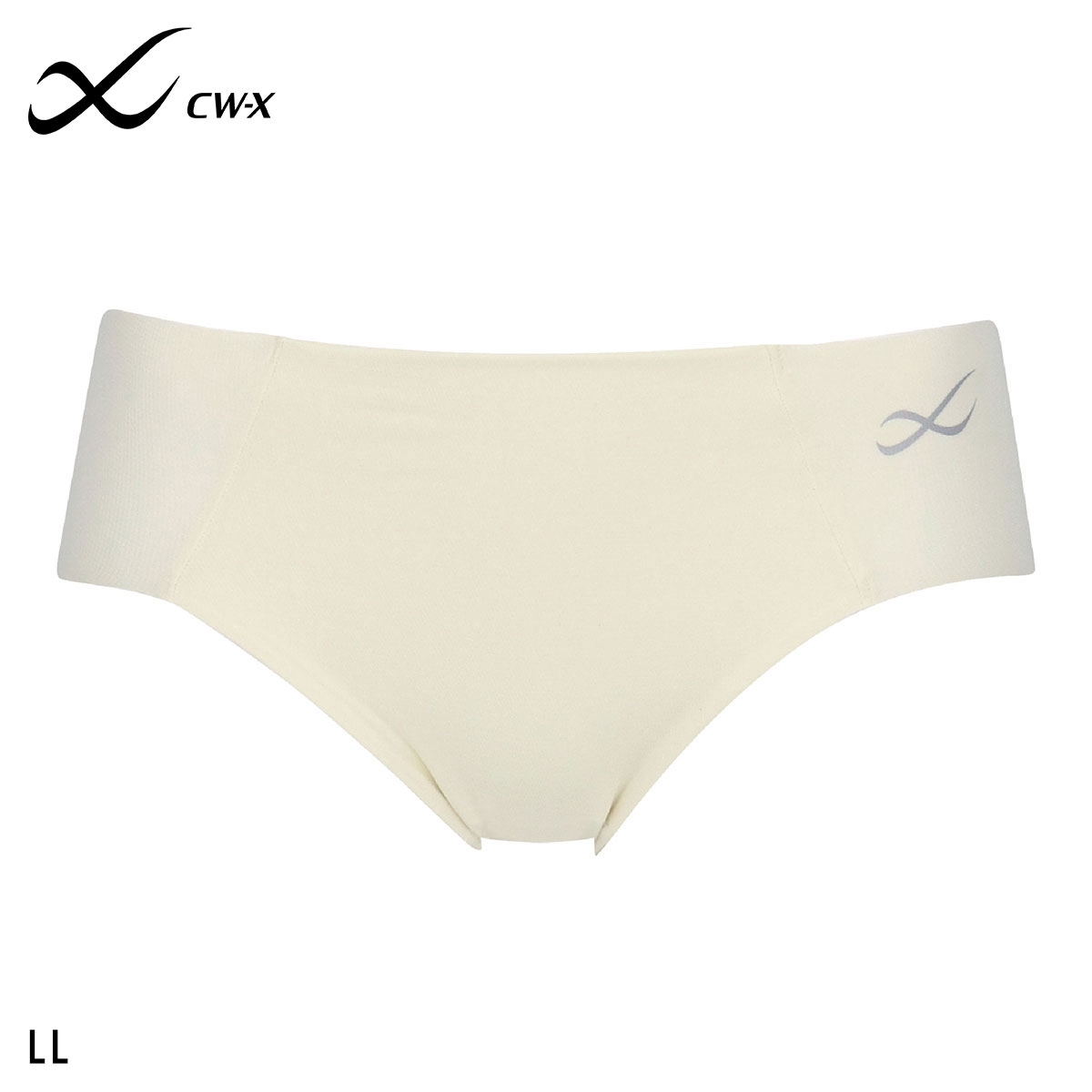 ワコール Wacoal シーダブリューエックス CW-X Womens スポーツ 3Dフィットショーツ ノーマル ビキニ ハイカット LL 速乾 単品(CR-クリーム-LL)