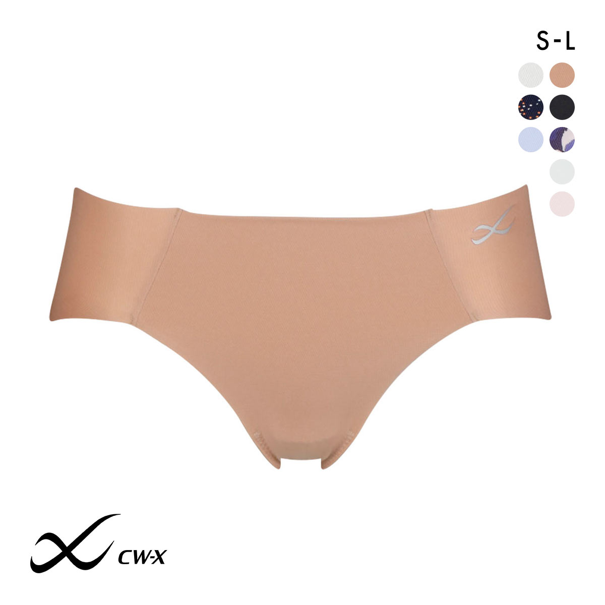 ワコール Wacoal シーダブリューエックス CW-X Womens スポーツ 3Dフィットショーツ ノーマル ビキニ ハイカット ML 速乾 単品(BE-ベージュ-S)