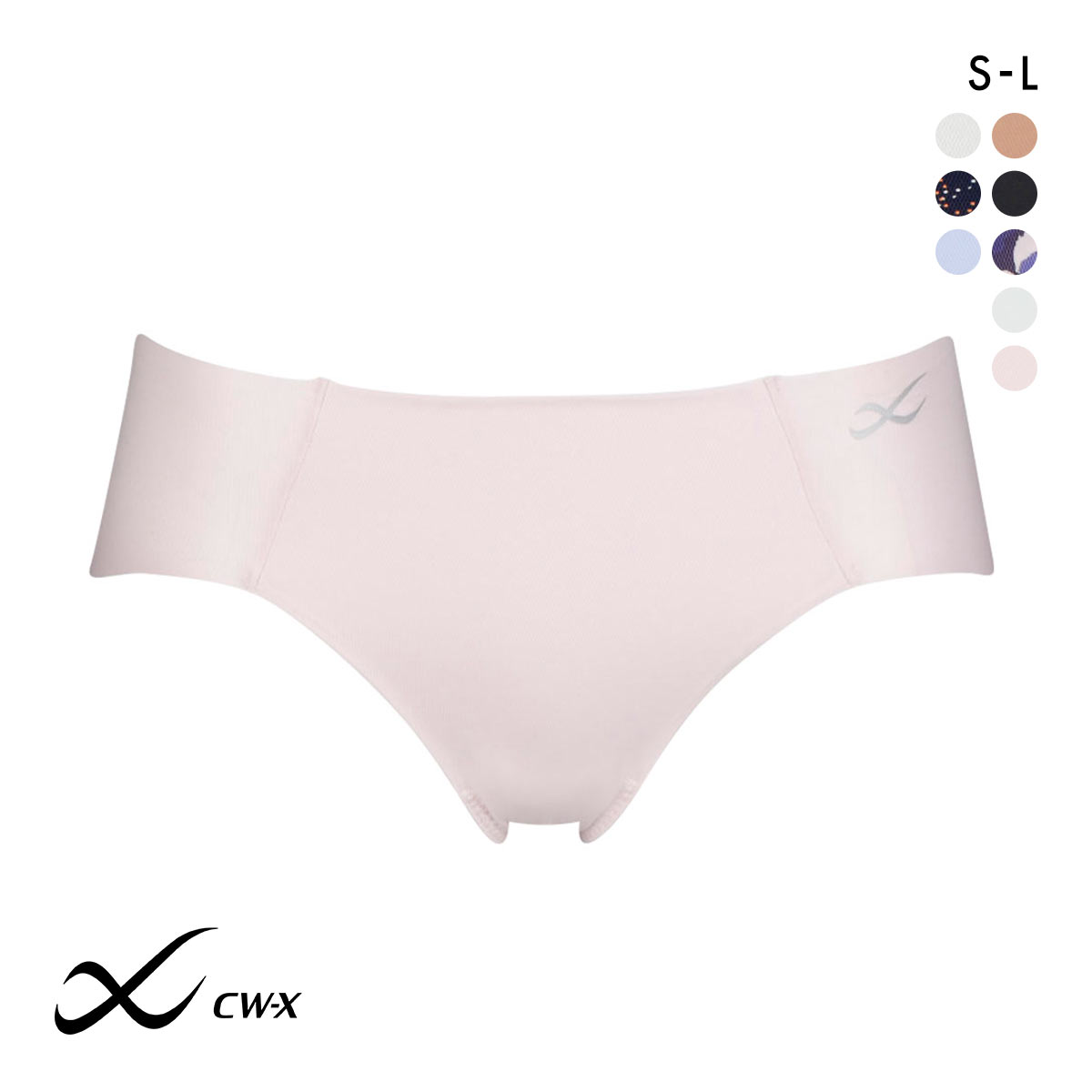 ワコール Wacoal シーダブリューエックス CW-X Womens スポーツ 3Dフィットショーツ ノーマル ビキニ ハイカット ML 速乾 単品(SP-サーモンピンク-S)
