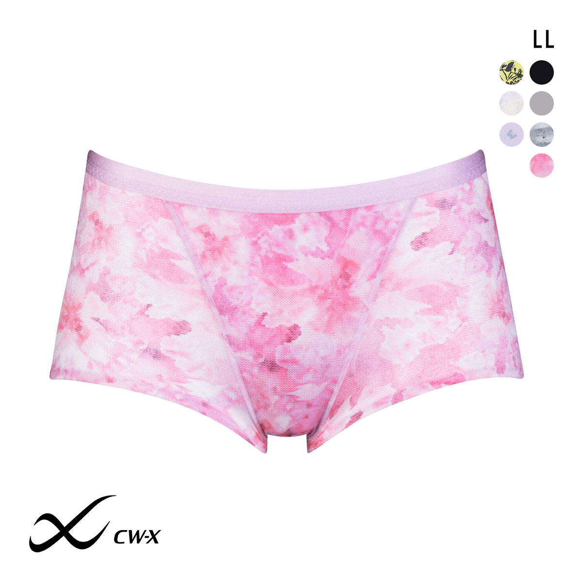 ワコール Wacoal シーダブリューエックス CW-X Womens ショーツ スタンダード スポーツ HSY306 LL 吸汗速乾 ストレッチ 単品(PI-ピンク-LL)