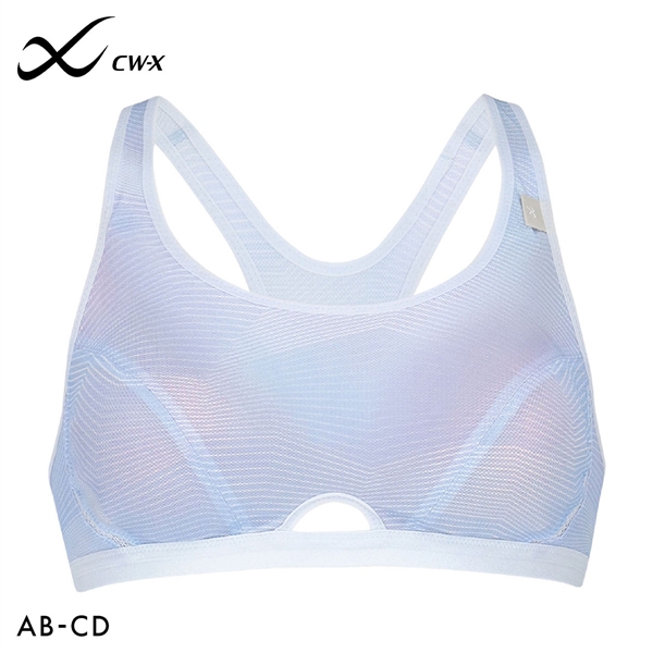 ワコール Wacoal シーダブリューエックス CW-X FITNESS スポーツブラ ブラジャー ハーフトップ ノンワイヤー ABCD HTY007 単品