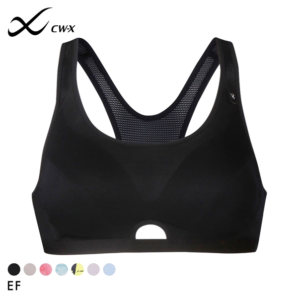 ワコール Wacoal シーダブリューエックス CW-X FITNESS スポーツブラ ブラジャー ハーフトップ ノンワイヤー EF HTY007 単品