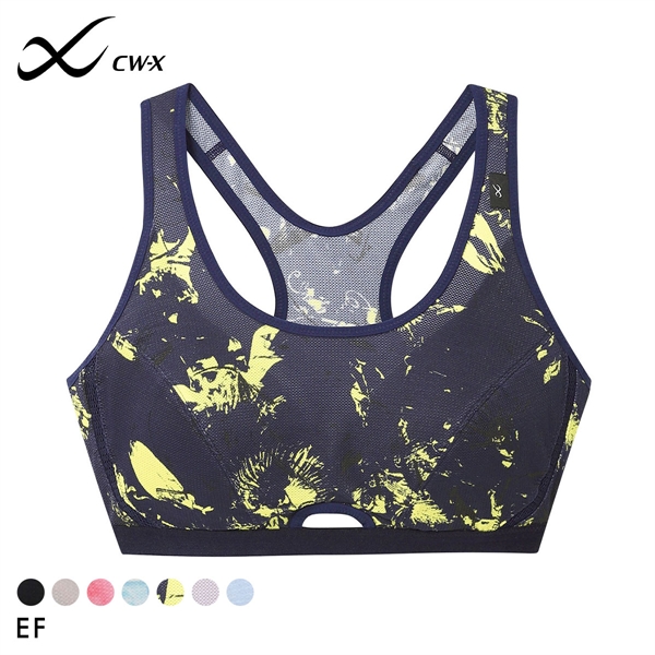 ワコール Wacoal シーダブリューエックス CW-X FITNESS スポーツブラ ブラジャー ハーフトップ ノンワイヤー EF HTY007 単品