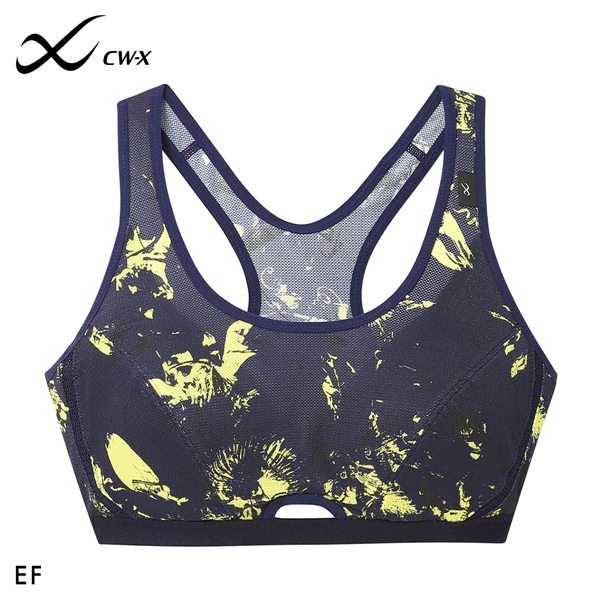 ワコール Wacoal シーダブリューエックス CW-X FITNESS スポーツブラ ブラジャー ハーフトップ ノンワイヤー EF HTY007 単品