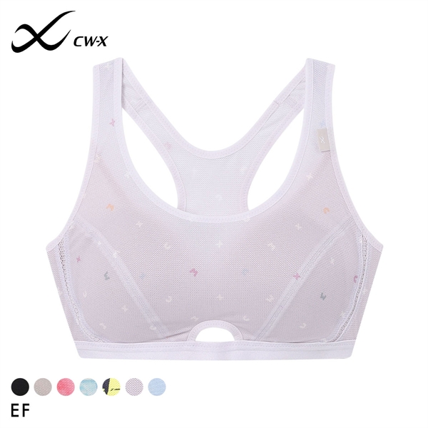 ワコール Wacoal シーダブリューエックス CW-X FITNESS スポーツブラ ブラジャー ハーフトップ ノンワイヤー EF HTY007 単品