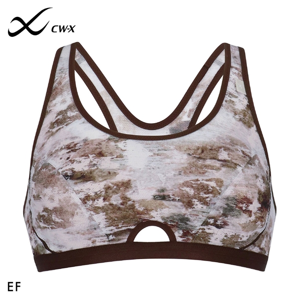 ワコール Wacoal シーダブリューエックス CW-X FITNESS スポーツブラ ブラジャー ハーフトップ ノンワイヤー EF HTY007 単品