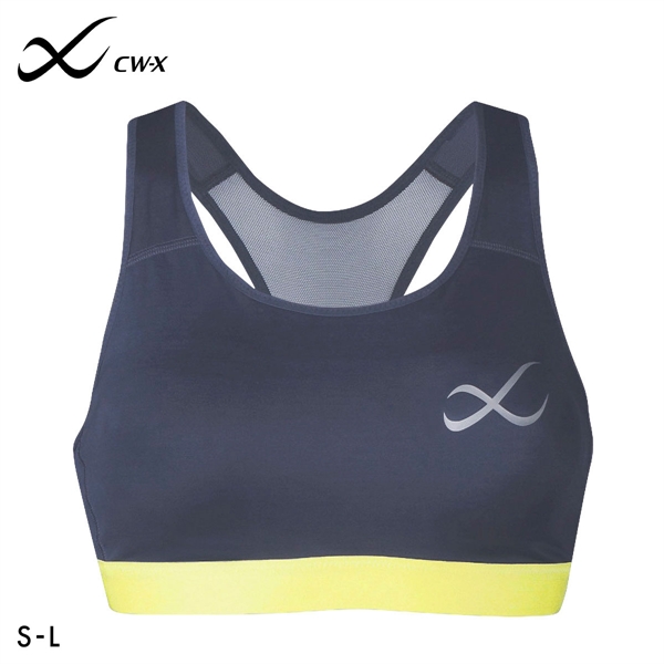 シーダブルエックス CW-X Support Type MEDIUM スポーツブラ ブラジャー ハーフトップ ノンワイヤー SML HTY020 単品
