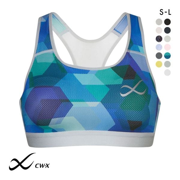 シーダブルエックス CW-X Support Type MEDIUM スポーツブラ ブラジャー ハーフトップ ノンワイヤー SML HTY020 単品
