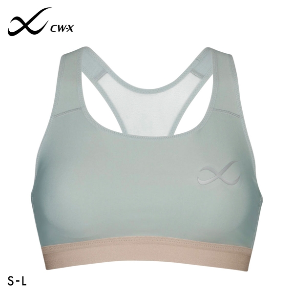 シーダブルエックス CW-X Support Type MEDIUM スポーツブラ ブラジャー ハーフトップ ノンワイヤー SML HTY020 単品
