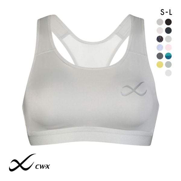 シーダブルエックス CW-X Support Type MEDIUM スポーツブラ ブラジャー ハーフトップ ノンワイヤー SML HTY020 単品
