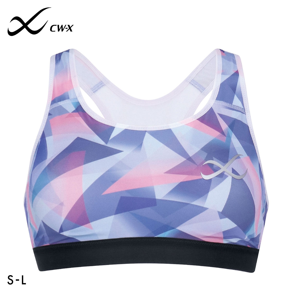 シーダブルエックス CW-X Support Type MEDIUM スポーツブラ ブラジャー ハーフトップ ノンワイヤー SML HTY020 単品(RP-ロマンピンク-S)