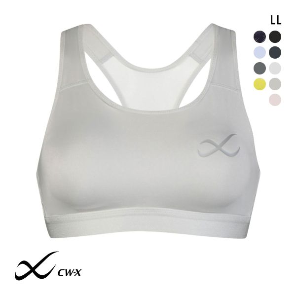 ワコール Wacoal シーダブリューエックス CW-X Support Type MEDIUM スポーツブラ ブラジャー ハーフトップ ノンワイヤー LL HTY020 単品