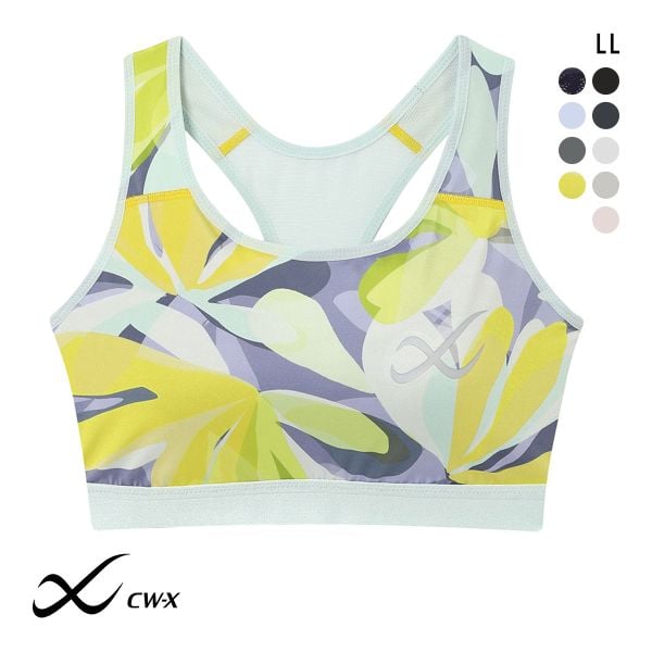 ワコール Wacoal シーダブリューエックス CW-X Support Type MEDIUM スポーツブラ ブラジャー ハーフトップ ノンワイヤー LL HTY020 単品