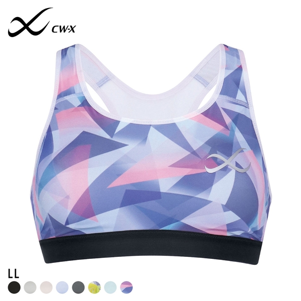 ワコール Wacoal シーダブリューエックス CW-X Support Type MEDIUM スポーツブラ ブラジャー ハーフトップ ノンワイヤー LL HTY020 単品