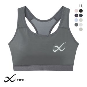 ワコール Wacoal シーダブリューエックス CW-X Support Type MEDIUM スポーツブラ ブラジャー ハーフトップ ノンワイヤー LL HTY020 単品