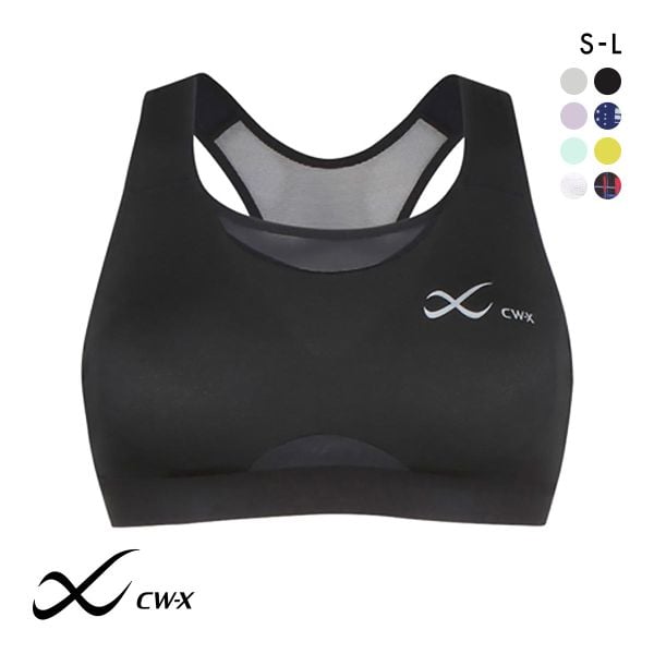 ワコール Wacoal シーダブリューエックス CW-X Support Type MEDIUM ゆれケアBra MESH スポーツブラ ノンワイヤー SML HTY030 単品