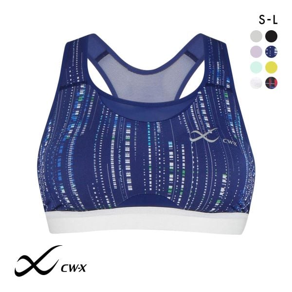 ワコール Wacoal シーダブリューエックス CW-X Support Type MEDIUM ゆれケアBra MESH スポーツブラ ノンワイヤー SML HTY030 単品