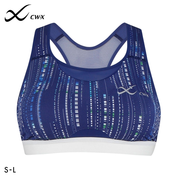 ワコール Wacoal シーダブリューエックス CW-X Support Type MEDIUM ゆれケアBra MESH スポーツブラ ノンワイヤー SML HTY030 単品