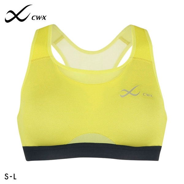 ワコール Wacoal シーダブリューエックス CW-X Support Type MEDIUM ゆれケアBra MESH スポーツブラ ノンワイヤー SML HTY030 単品