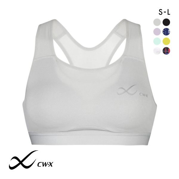ワコール Wacoal シーダブリューエックス CW-X Support Type MEDIUM ゆれケアBra MESH スポーツブラ ノンワイヤー SML HTY030 単品