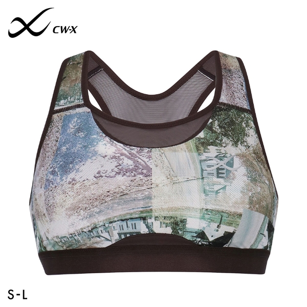 ワコール Wacoal シーダブリューエックス CW-X Support Type MEDIUM ゆれケアBra MESH スポーツブラ ノンワイヤー SML HTY030 単品