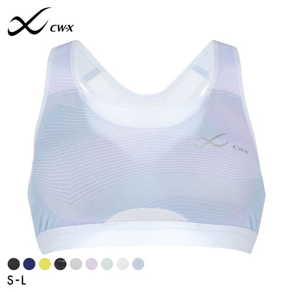 ワコール Wacoal シーダブリューエックス CW-X Support Type MEDIUM ゆれケアBra MESH スポーツブラ ノンワイヤー SML HTY030 単品