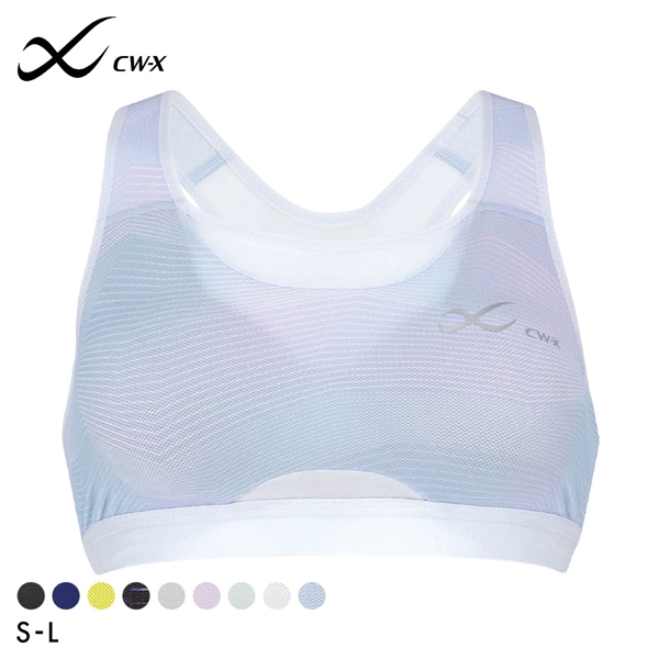 ワコール Wacoal シーダブリューエックス CW-X Support Type MEDIUM ゆれケアBra MESH スポーツブラ ノンワイヤー SML HTY030 単品