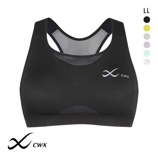 ワコール Wacoal シーダブリューエックス CW-X Support Type MEDIUM ゆれケアBra MESH スポーツブラ ノンワイヤー LL HTY030 単品