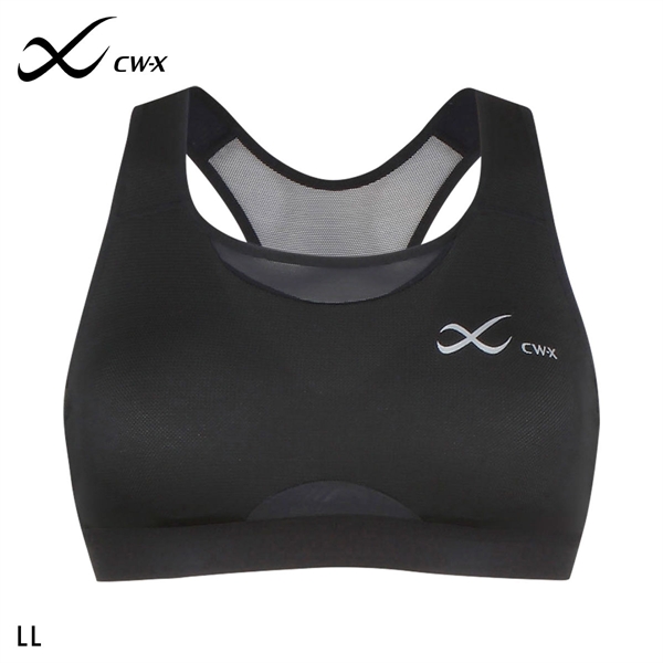 ワコール Wacoal シーダブリューエックス CW-X Support Type MEDIUM ゆれケアBra MESH スポーツブラ ノンワイヤー LL HTY030 単品