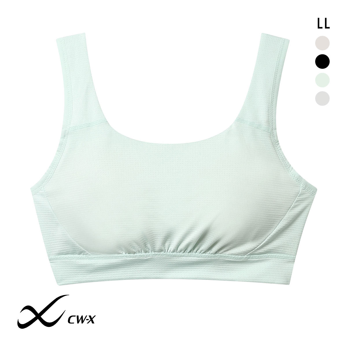 ワコール シーダブリューエックス スポーツブラ Support Type LIGHT LL HTY112 Wacoal CW-X Womens(ME-メロン-LL)