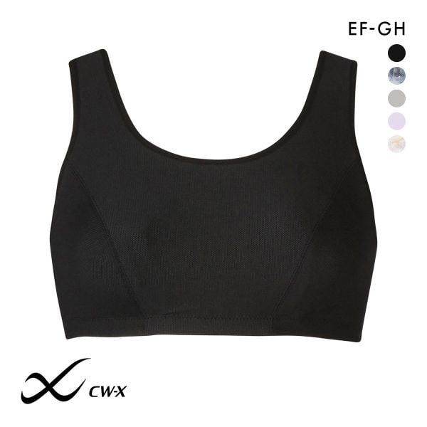 ワコール Wacoal シーダブリューエックス CW-X Womens HTY138 スポーツブラ かぶりタイプ EFGH 5方向サポート