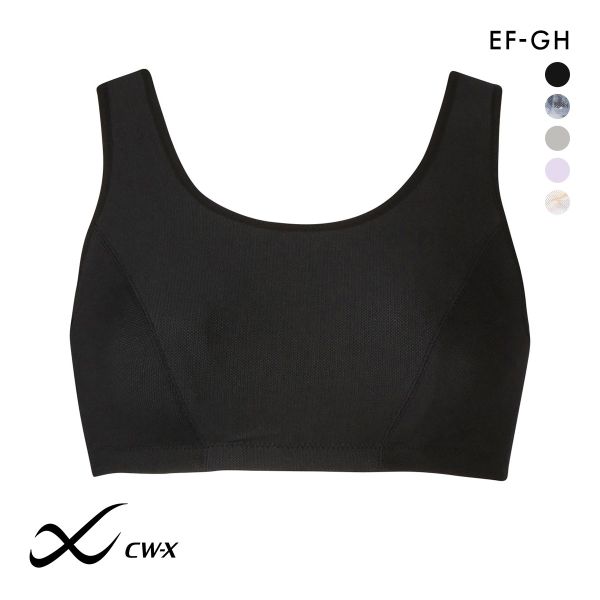ワコール Wacoal シーダブリューエックス CW-X Womens HTY138 スポーツブラ かぶりタイプ EFGH 5方向サポート