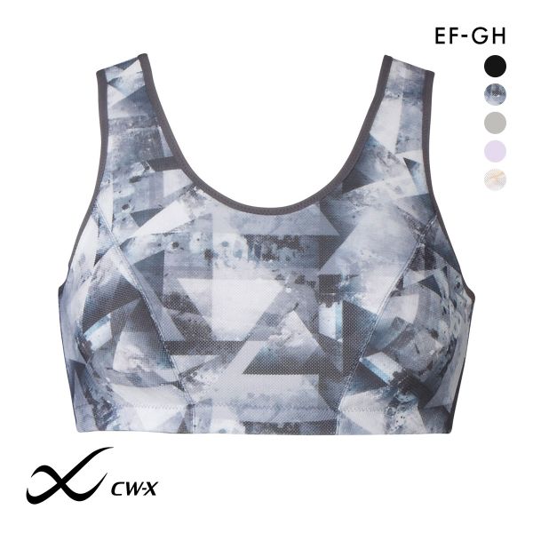 ワコール Wacoal シーダブリューエックス CW-X Womens HTY138 スポーツブラ かぶりタイプ EFGH 5方向サポート