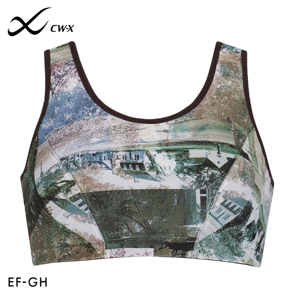 ワコール Wacoal シーダブリューエックス CW-X Womens HTY138 スポーツブラ かぶりタイプ EFGH 5方向サポート