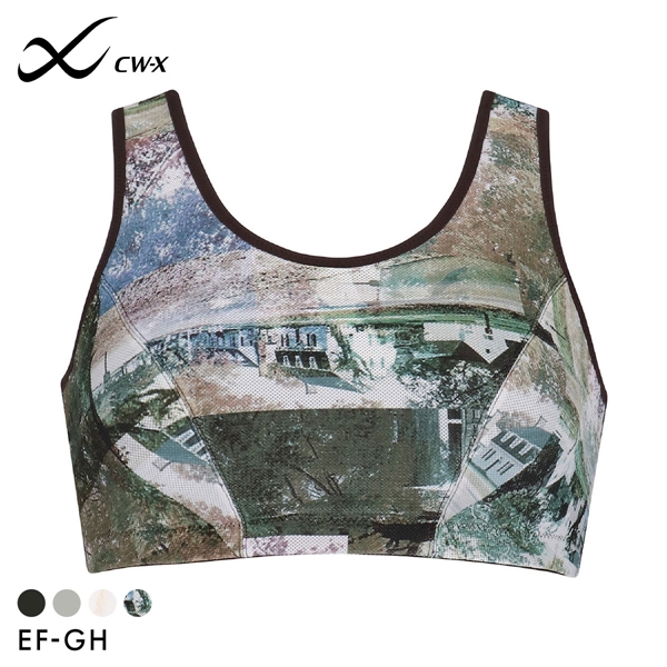 ワコール Wacoal シーダブリューエックス CW-X Womens HTY138 スポーツブラ かぶりタイプ EFGH 5方向サポート
