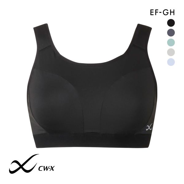 ワコール Wacoal シーダブリューエックス CW-X Womens HTY158 スポーツブラ Support Type HIGH ハイサポート EFGH 360°フィット