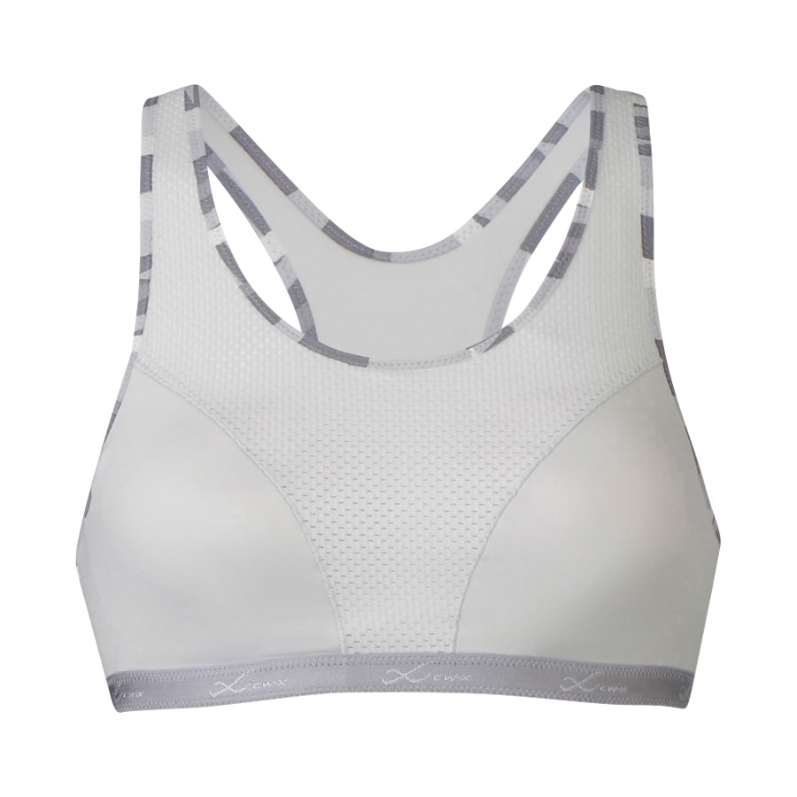 ワコール Wacoal シーダブリューエックス CW-X クールマックススポーツブラ for women スポーツ(LGY-薄グレー-S-AB)