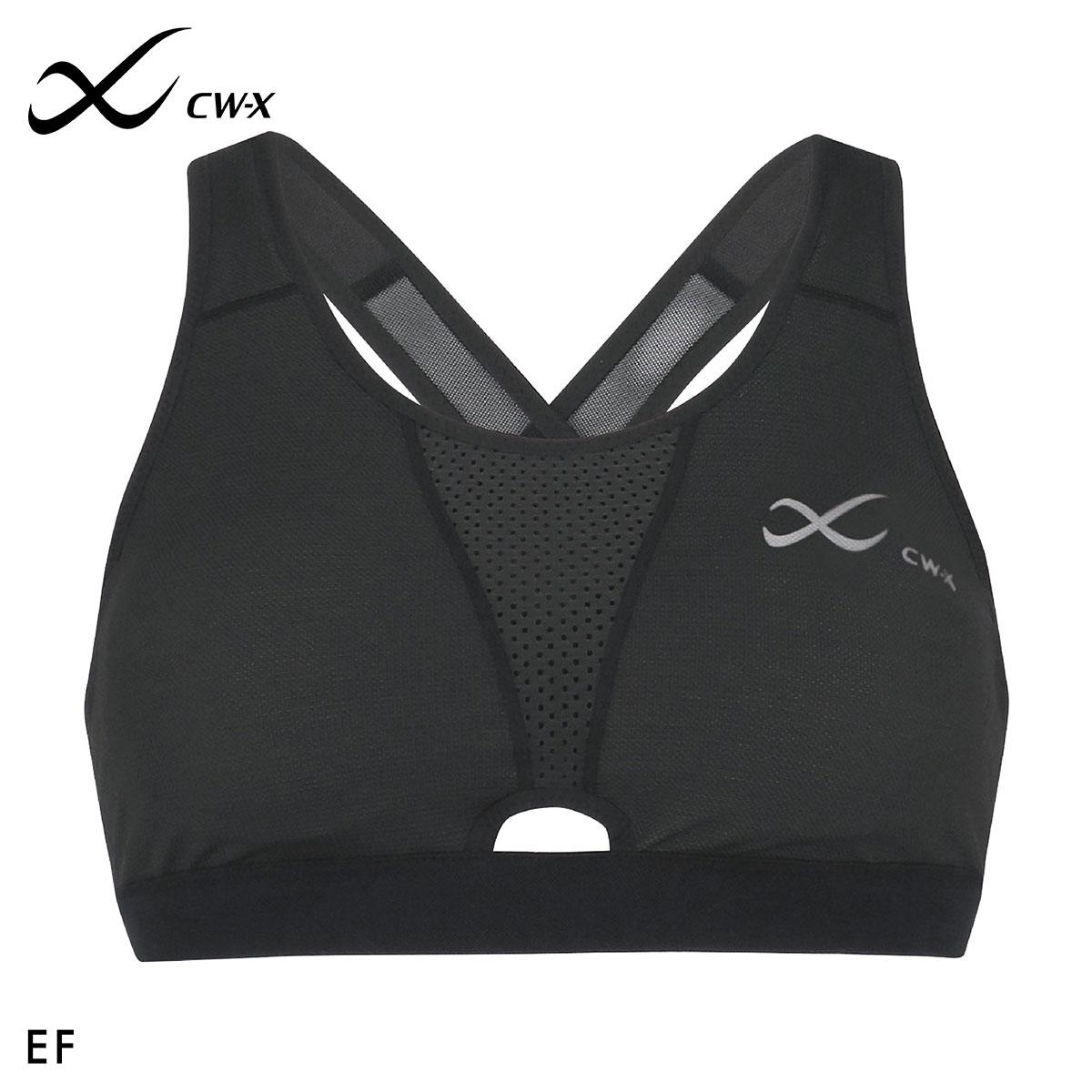 ワコール CW-X シーダブリューエックス スポーツゆれケアブラ ハイサポート スポーツブラ for women HTY178 Wacoal(BK-ブラック-S-EF)