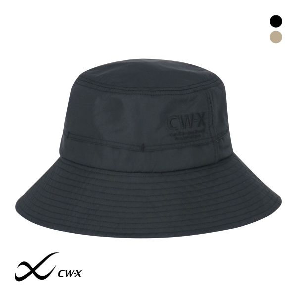 ワコール シーダブリューエックス CW-X 日よけ付き ハット 男女兼用 HYO420 Wacoal(BK-ブラック-Free)