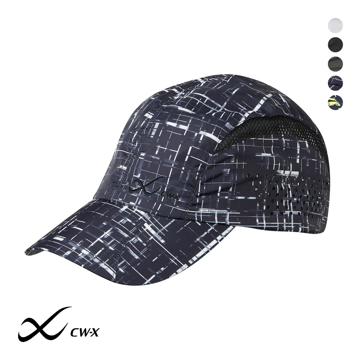 ワコール Wacoal シーダブリューエックス CW-X キャップ スポーツ用 男女兼用 つば付 HYO499(DNV-濃ネイビー-57-59cm)