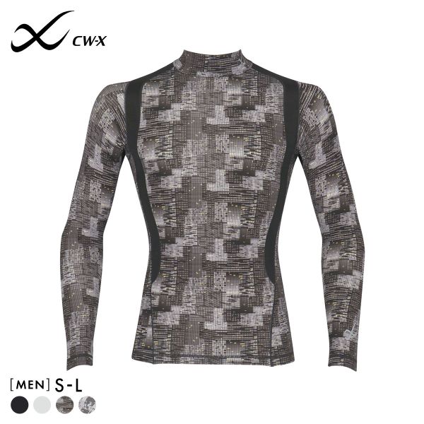 ワコール Wacoal シーダブリューエックス CW-X Mens JAO009 JYURYU 柔流 ジュウリュウ　メンズ トップ SML ハイネック 長袖 スポーツ