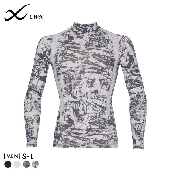 ワコール Wacoal シーダブリューエックス CW-X Mens JAO009 JYURYU 柔流 ジュウリュウ　メンズ トップ SML ハイネック 長袖 スポーツ
