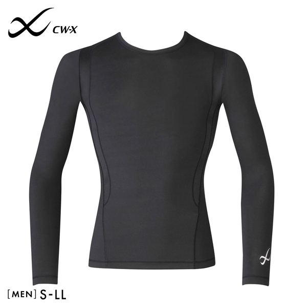 シーダブリューエックス CW-X Mens JAO010 JYURYU 柔流 ジュウリュウ トップ ML ラウンドネック 長袖 スポーツ