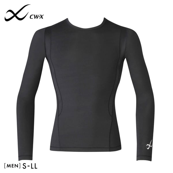 シーダブリューエックス CW-X Mens JAO010 JYURYU 柔流 ジュウリュウ トップ ML ラウンドネック 長袖 スポーツ