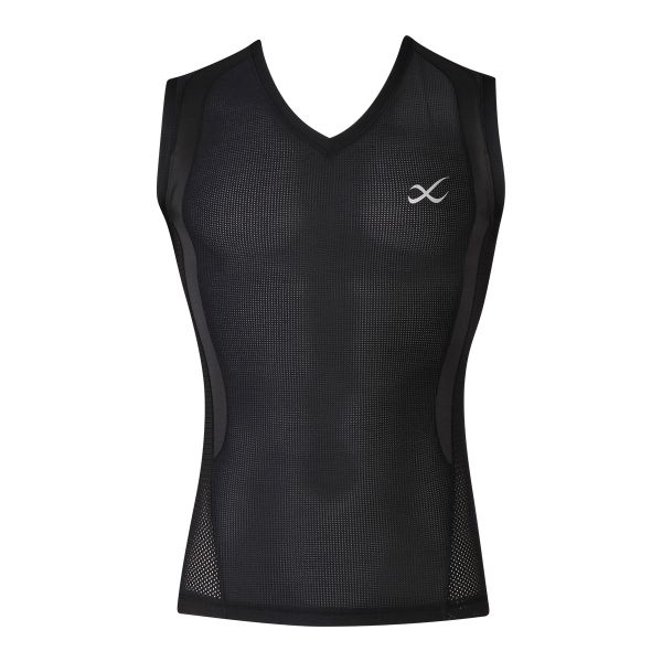 ワコール Wacoal シーダブリューエックス CW-X メンズ JYURYU ジュウリュウトップ Vネック ノースリーブ スポーツ ML