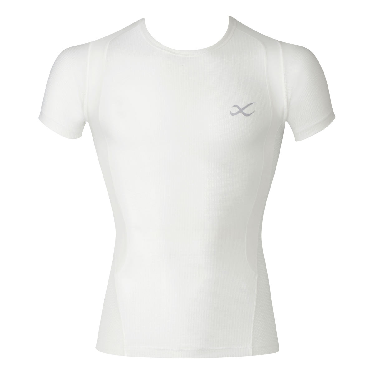 ワコール Wacoal シーダブリューエックス CW-X メンズ JYURYU ジュウリュウトップ ラウンドネック 半袖 Tシャツ スポーツ ML(WH-ホワイト-M)