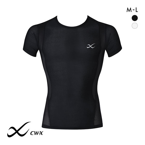 ワコール Wacoal シーダブリューエックス CW-X メンズ JYURYU ジュウリュウトップ ラウンドネック 半袖 Tシャツ スポーツ ML