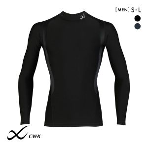 ワコール CW-X JYURYU ホットタイプ ハイネック 長袖 機能性トップス スポーツ メンズ JAO789 Wacoal シーダブリューエックス Mens 柔流