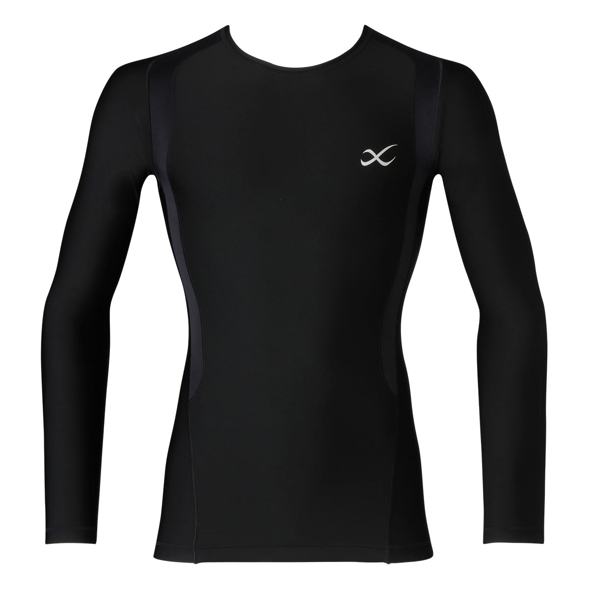 ワコール Wacoal シーダブリューエックス CW-X Mens JYURYU 柔流 ホットタイプ 丸首 長袖 トップス スポーツ メンズ JAO799(BK-ブラック-S)