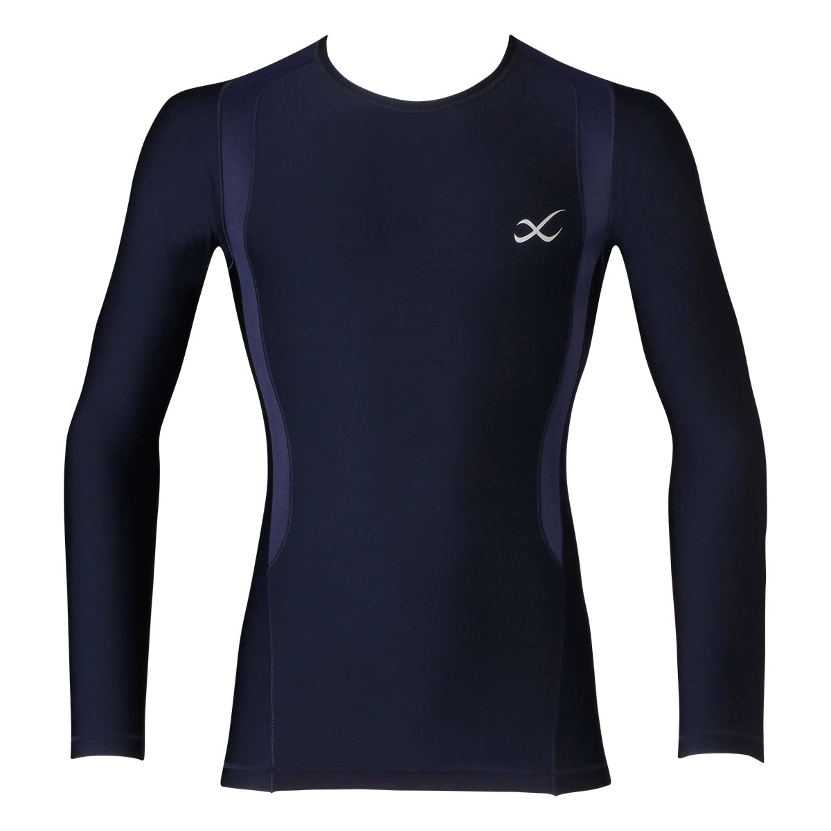 ワコール Wacoal シーダブリューエックス CW-X Mens JYURYU 柔流 ホットタイプ 丸首 長袖 トップス スポーツ メンズ JAO799(NV-ネイビー-S)
